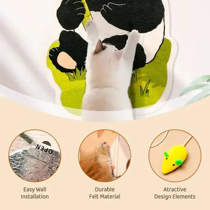 Space Saving Cat Scratch Pad