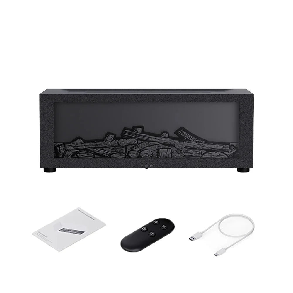 Compact Aroma Diffuser with LED Candle Effect