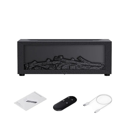 Compact Aroma Diffuser with LED Candle Effect