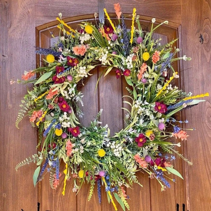 Beautiful Floral Wreath for Home Decoration - Ortekor