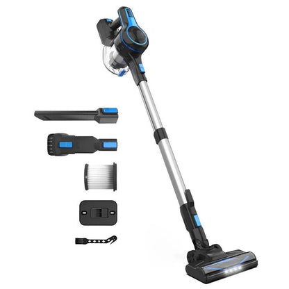 Wireless Rechargeable Vacuum for Home with LED Crevice Tool - Ortekor