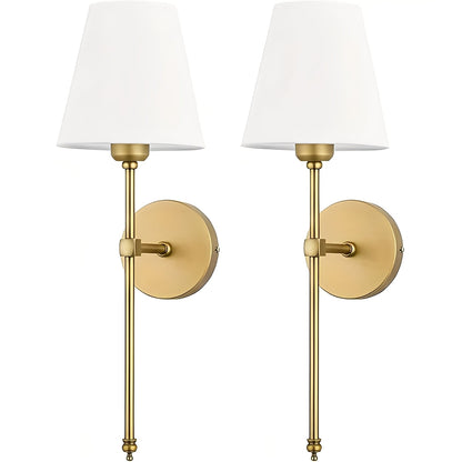 Color Changing LED Wall Lamps, Dimmable 2 Pack