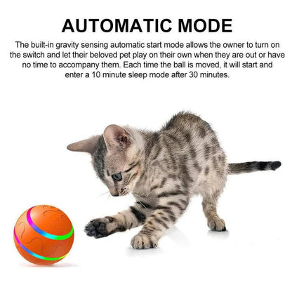 Fun Pet Ball Toy with Moving Action