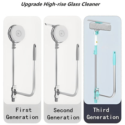 Extendable Window Scrubbing Brush Tool