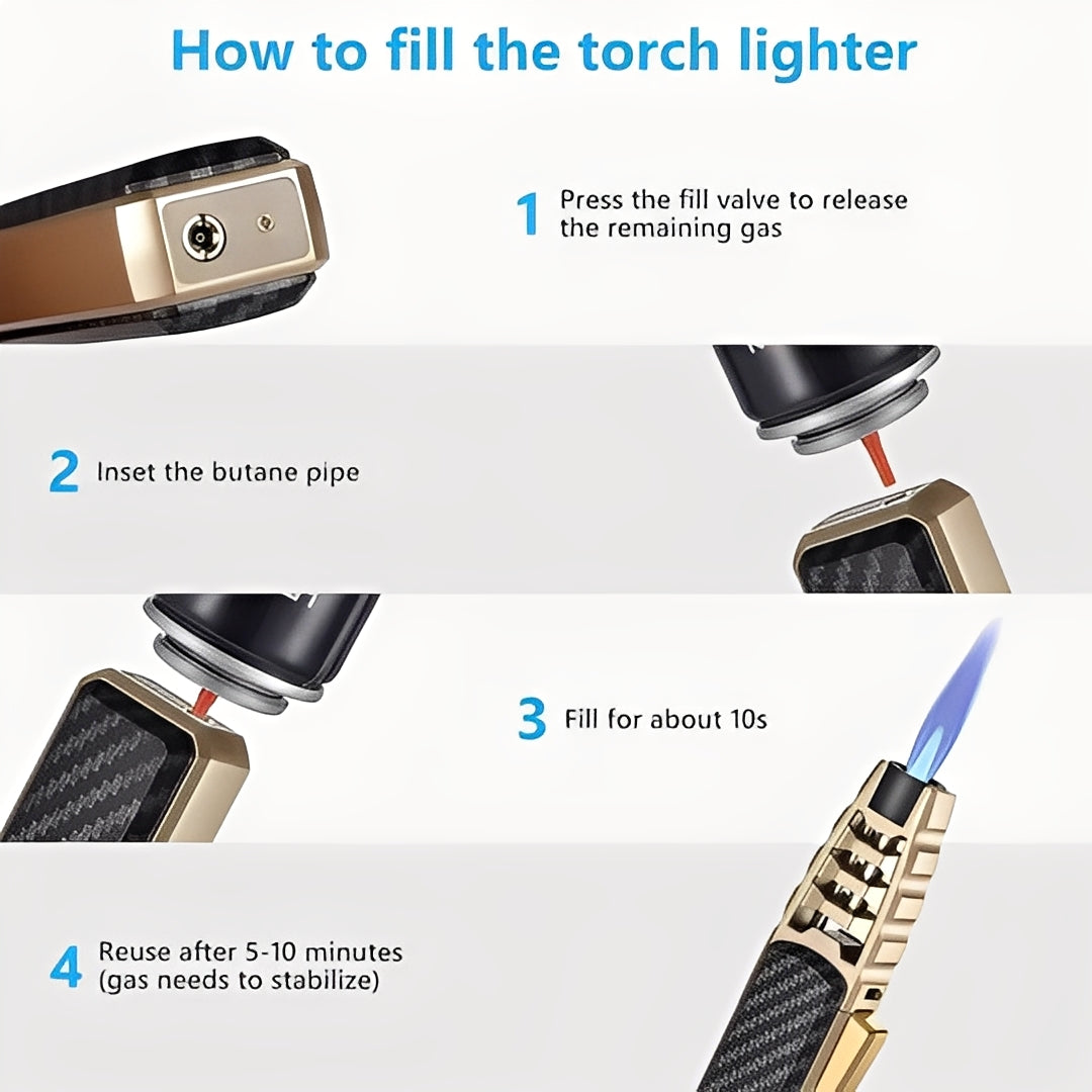 Reusable Gas Pocket Lighter