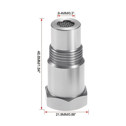 Universal M18x1.5 Car Oxygen Sensor Adapter Stainless Steel