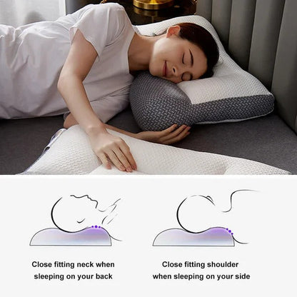 Adjustable Travel Neck Pillow, Ergonomic Design