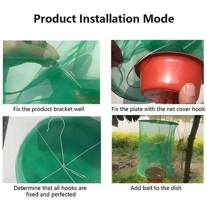 Effective Outdoor Fly Catcher with Lure Container