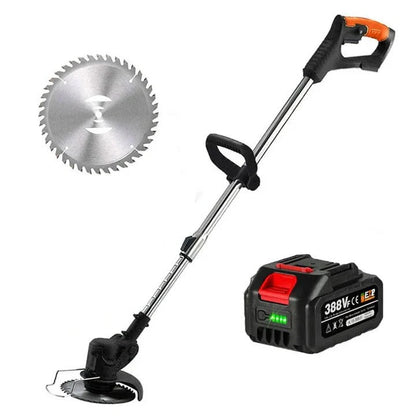 Portable Rechargeable Lawn Trimmer with Extendable Handle