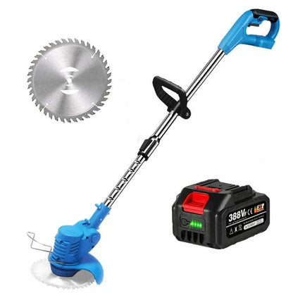 Portable Rechargeable Lawn Trimmer with Extendable Handle