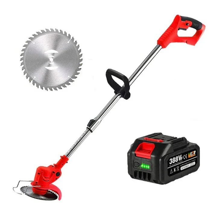 Portable Rechargeable Lawn Trimmer with Extendable Handle