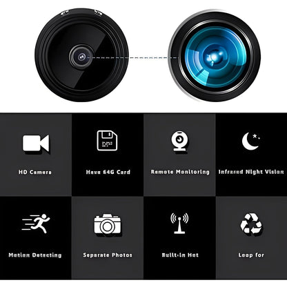 Compact Portable Wireless Security Camera