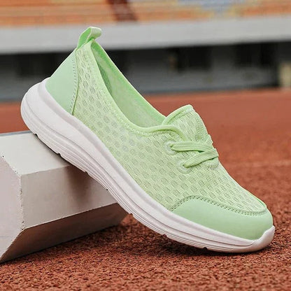 Breathable Women's Wedge Sneakers
