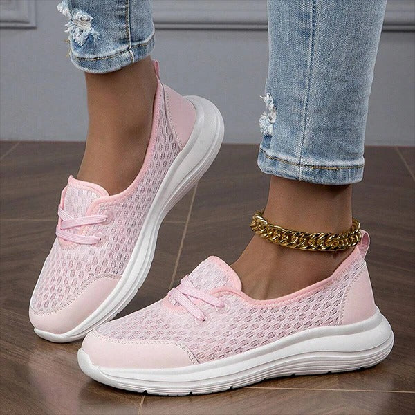 Breathable Women's Wedge Sneakers