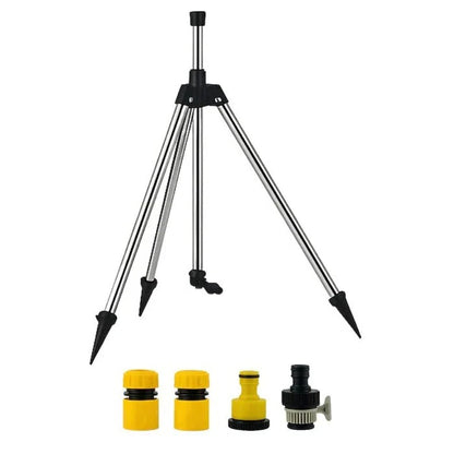 Automatic Lawn Sprinkler with Rotating Spray Nozzle