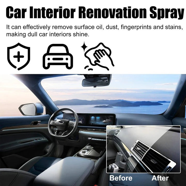 Effective Car Dashboard Cleaning Spray Kit