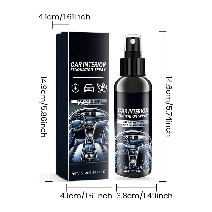Effective Car Dashboard Cleaning Spray Kit