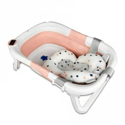 Portable Baby Bath Tub with Thermometer