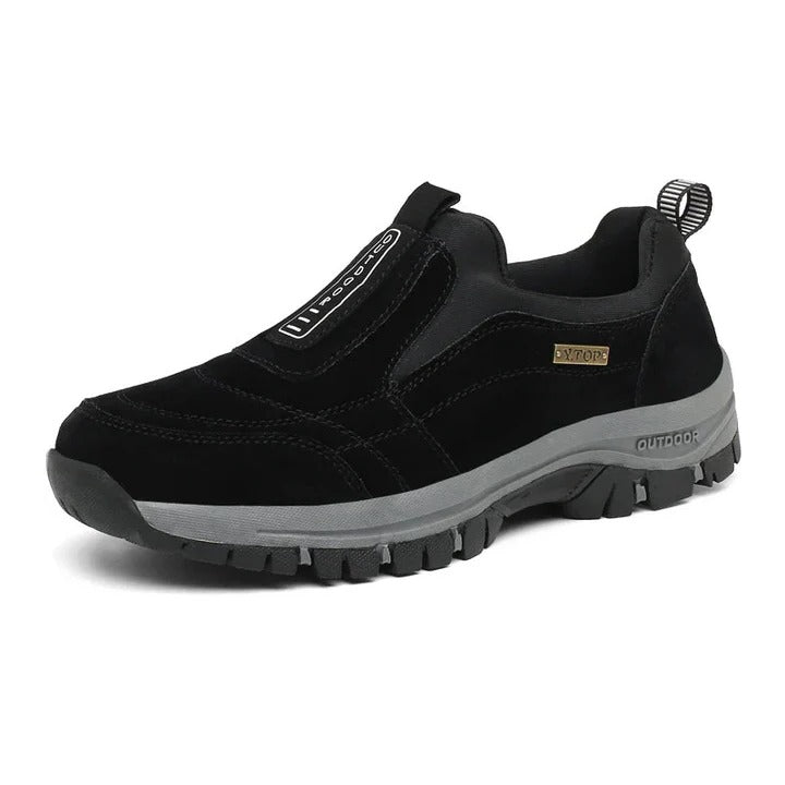 Comfortable Hiking Boots with Soft Insoles and Grippy Soles
