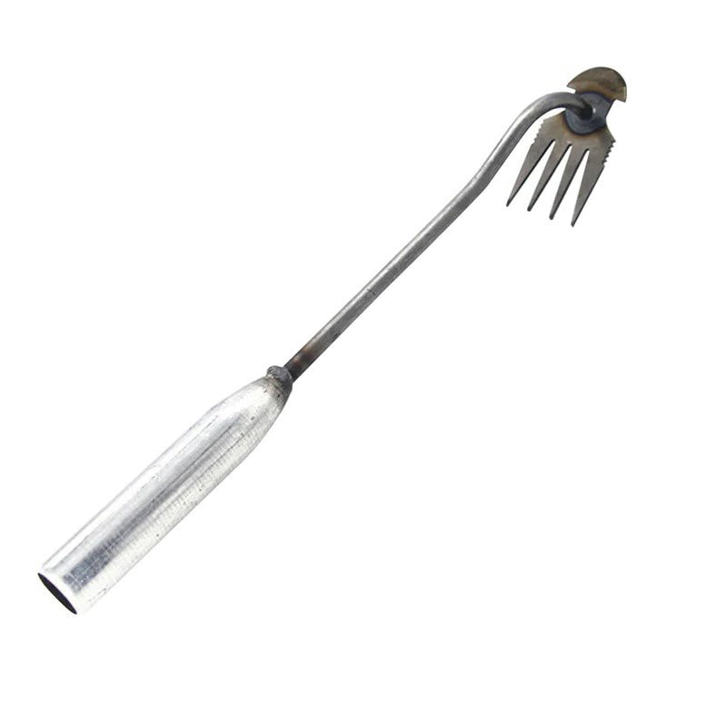 Easy Garden Weed Puller with 4 Metal Claws
