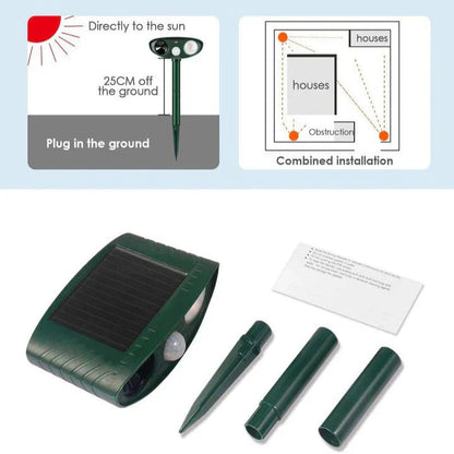 Outdoor Animal Repellent Motion Sensor Lamp