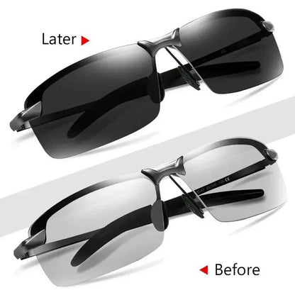 Color Changing Polarized Sunglasses for Men Outdoor