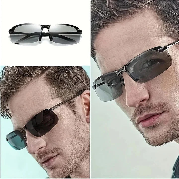 Color Changing Polarized Sunglasses for Men Outdoor