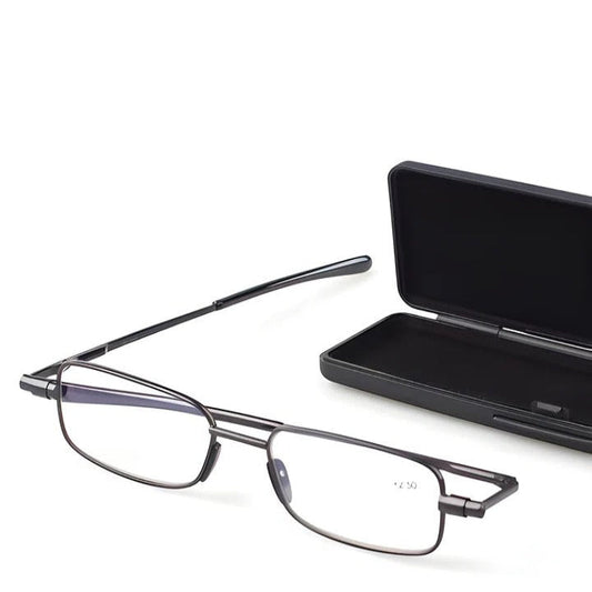 Compact Reading Glasses with Metal Frame - Ortekor