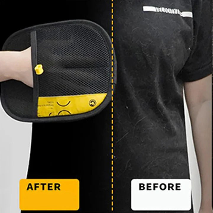Pet Grooming Gloves for Shedding Hair Removal
