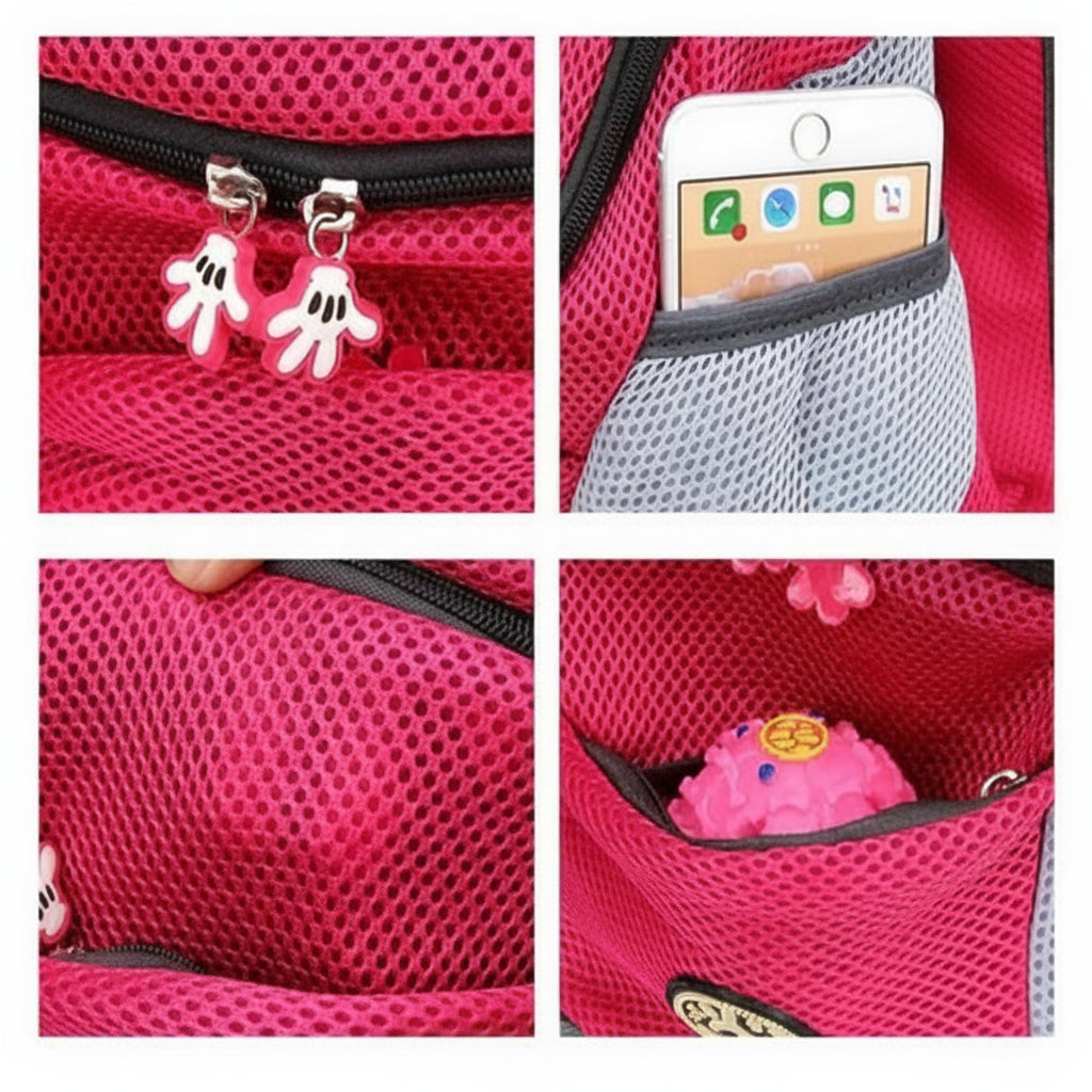 Plush Pet Travel Carrier with Comfort Straps