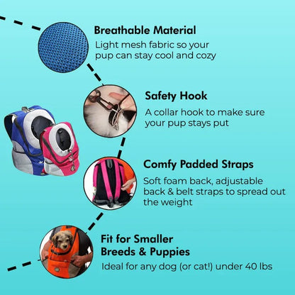Plush Pet Travel Carrier with Comfort Straps