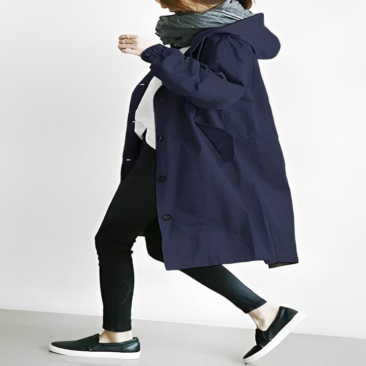 Ladies Classic Waterproof Parka Coat