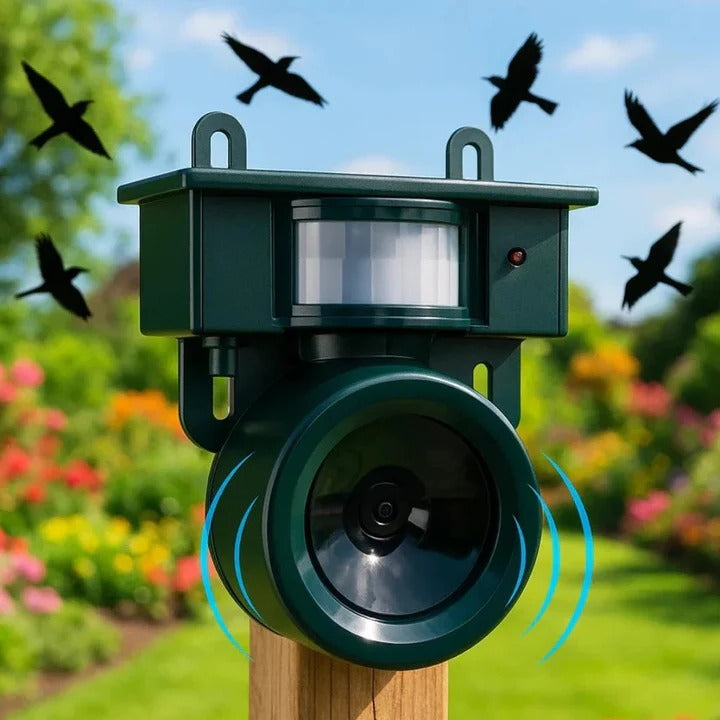 Automatic Bird Repellent System with Motion Sensor - Ortekor
