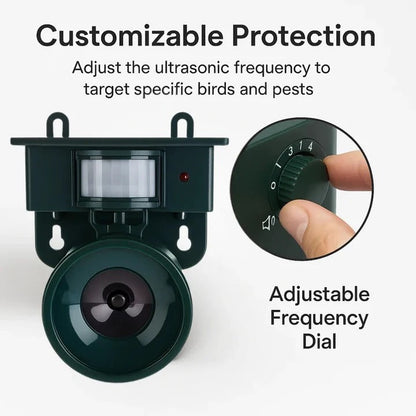 Automatic Bird Repellent System with Motion Sensor