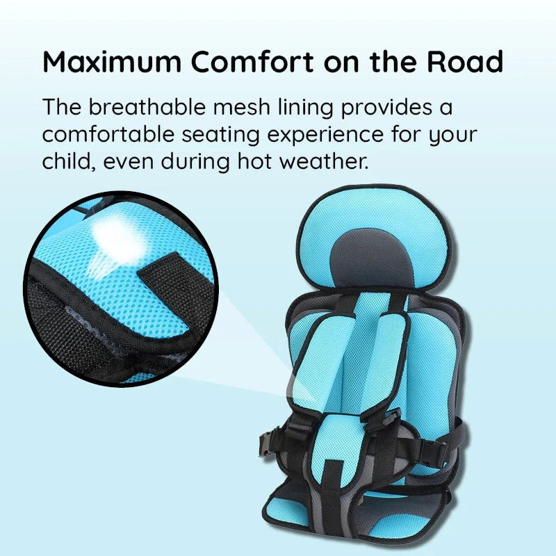 Kids Car Booster Seat with Safety Harness