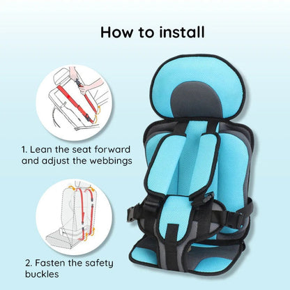 Kids Car Booster Seat with Safety Harness