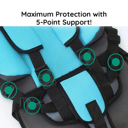 Kids Car Booster Seat with Safety Harness