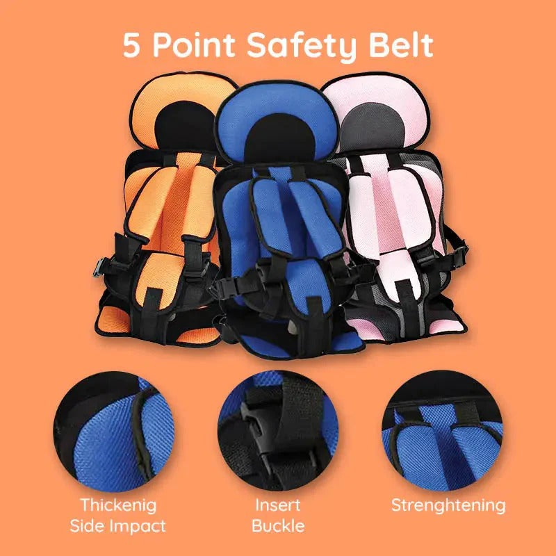 Kids Car Booster Seat with Safety Harness