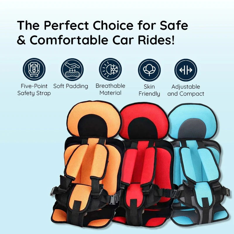 Kids Car Booster Seat with Safety Harness