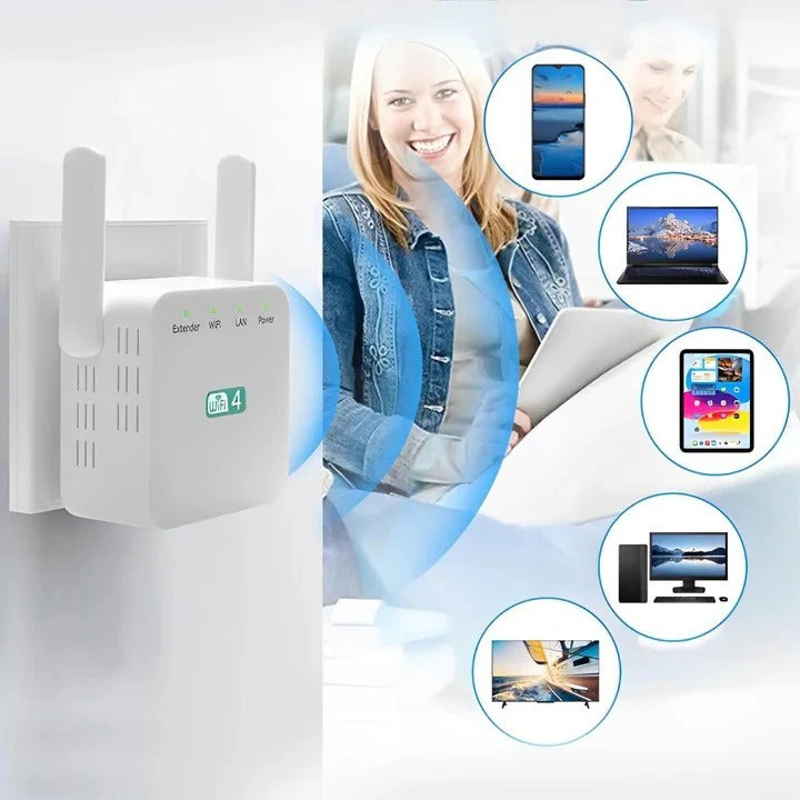 Fast Wireless Range Extender for Home Network