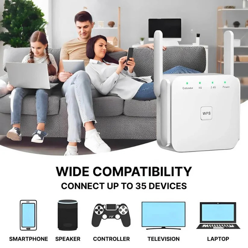 Fast Wireless Range Extender for Home Network