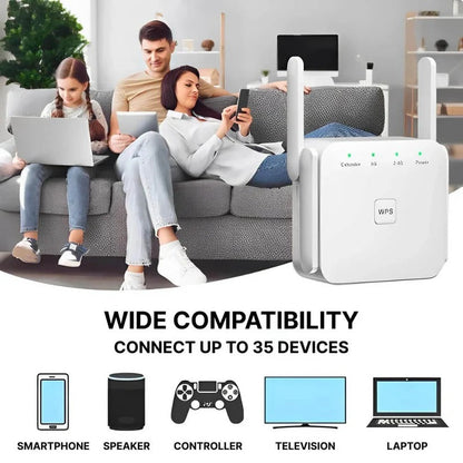 Fast Wireless Range Extender for Home Network