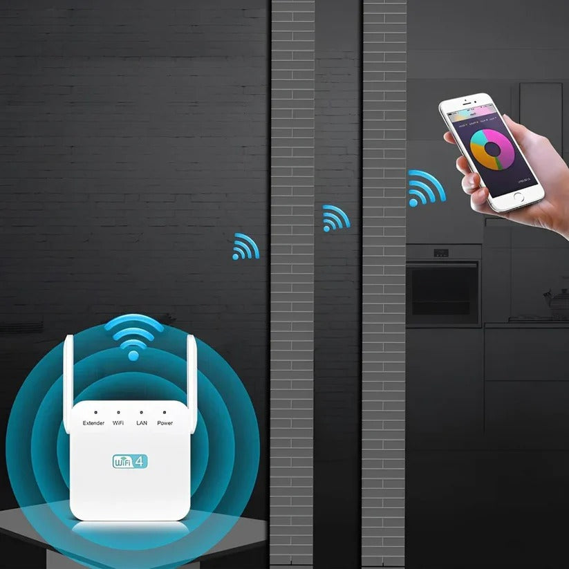 Fast Wireless Range Extender for Home Network