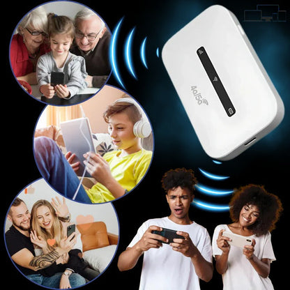 Compact Mobile Wi-Fi Hotspot with 4G LTE
