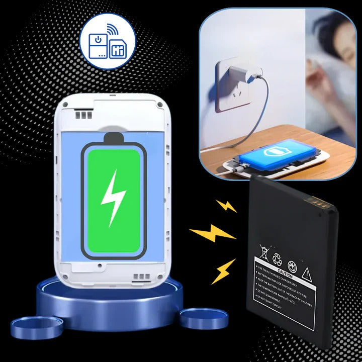 Compact Mobile Wi-Fi Hotspot with 4G LTE