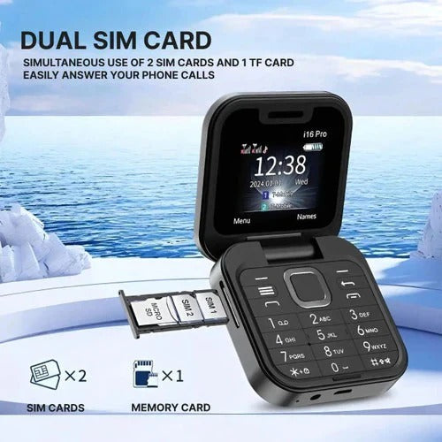 Compact Dual SIM Bluetooth Mobile Phone