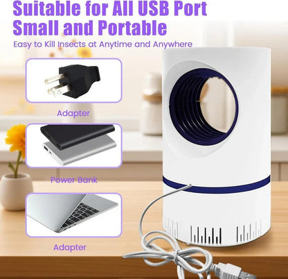 Compact Plug in Bug Catcher with UV and Tray