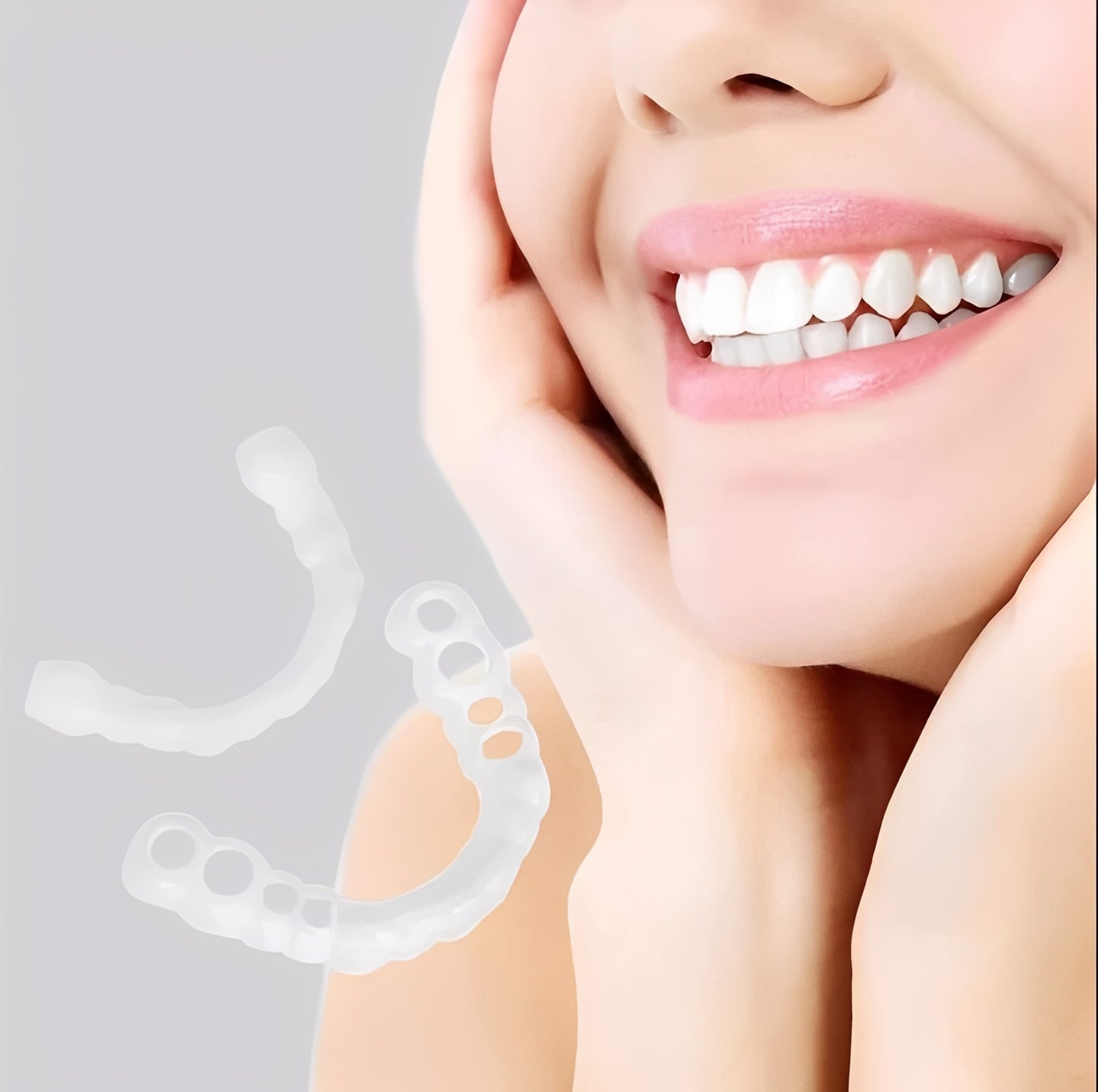 Easy Fit Clip On Smile Protector with Adjustable Strap