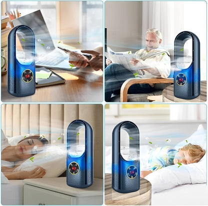 Compact Bladeless Evaporative Air Cooler