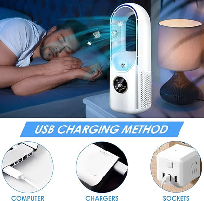Compact Bladeless Evaporative Air Cooler